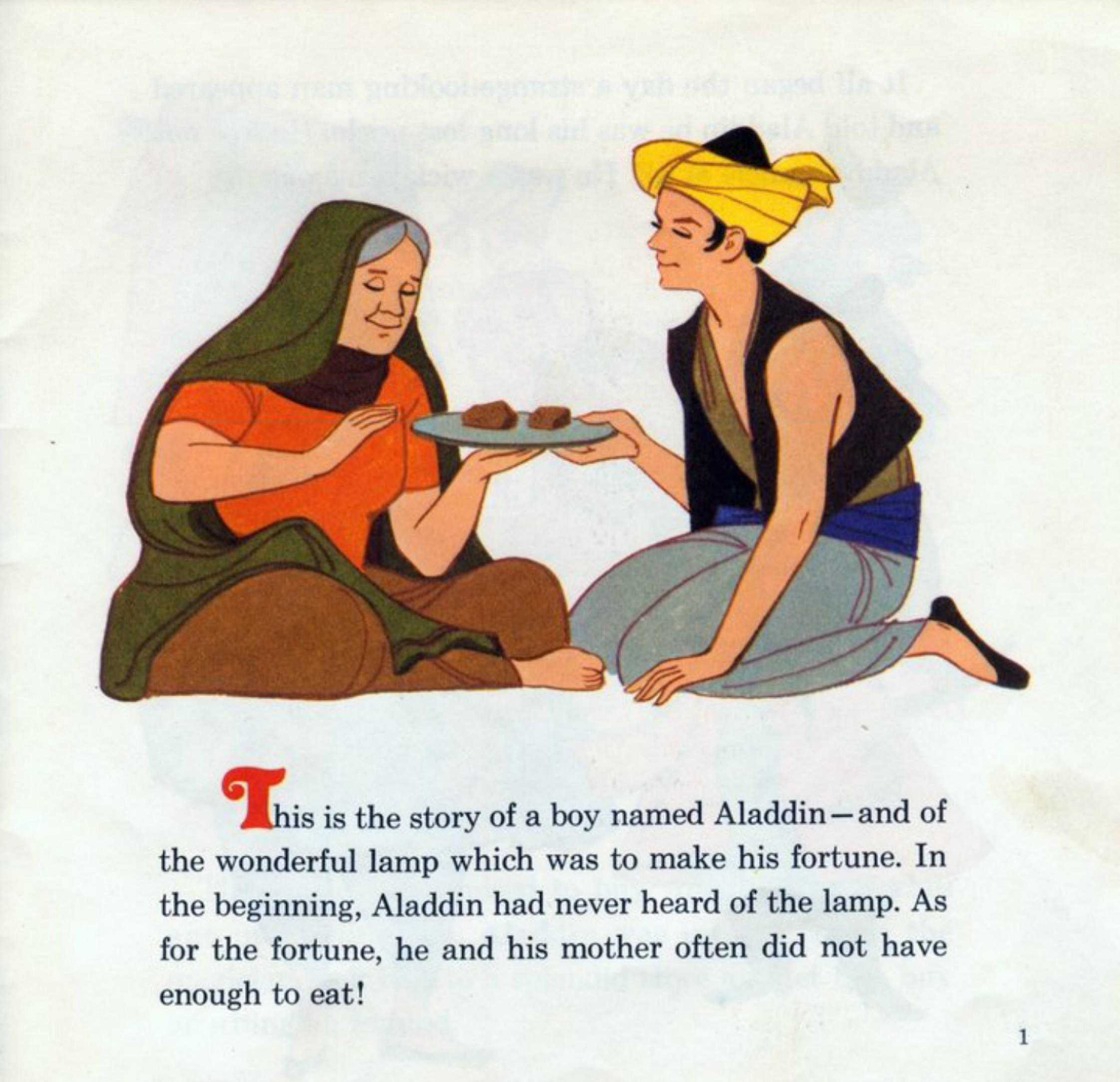 Aladdin and His Lamp (03),绘本,绘本故事,绘本阅读,故事书,童书,图画书,课外阅读
